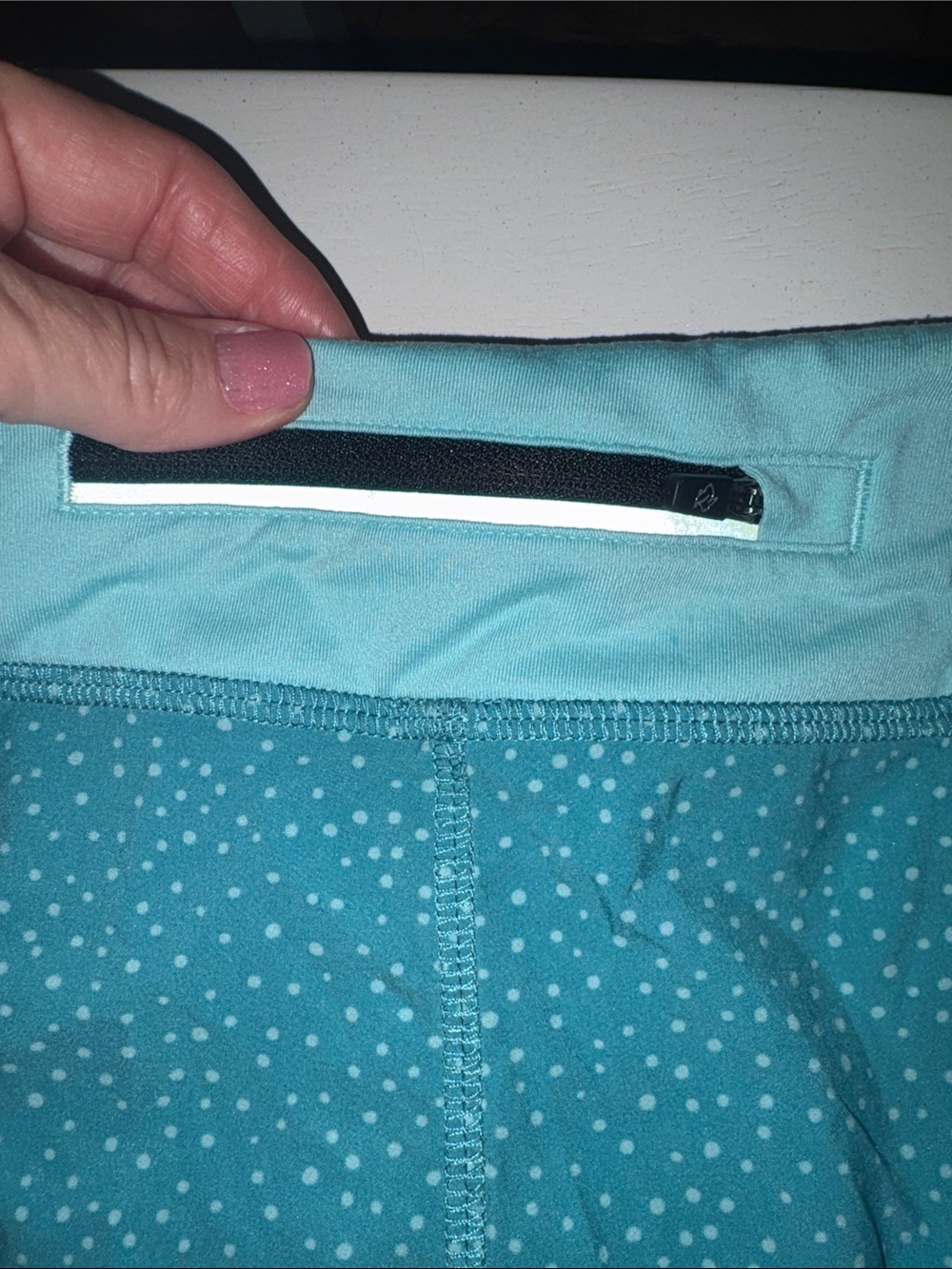 Rabbit running shorts Light Teal Women's Athletic Shorts size small - Picture 6 of 6